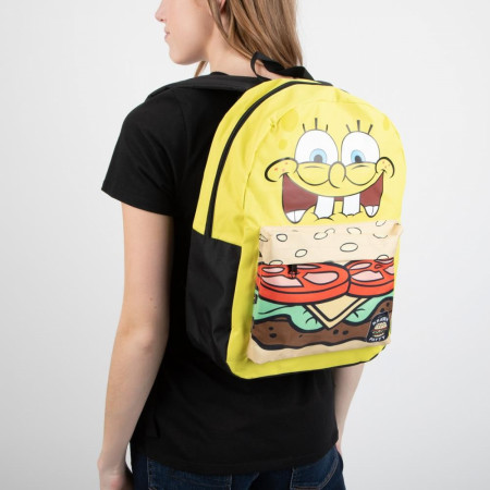 SpongeBob SquarePants Crabby Patty Mixblock Backpack